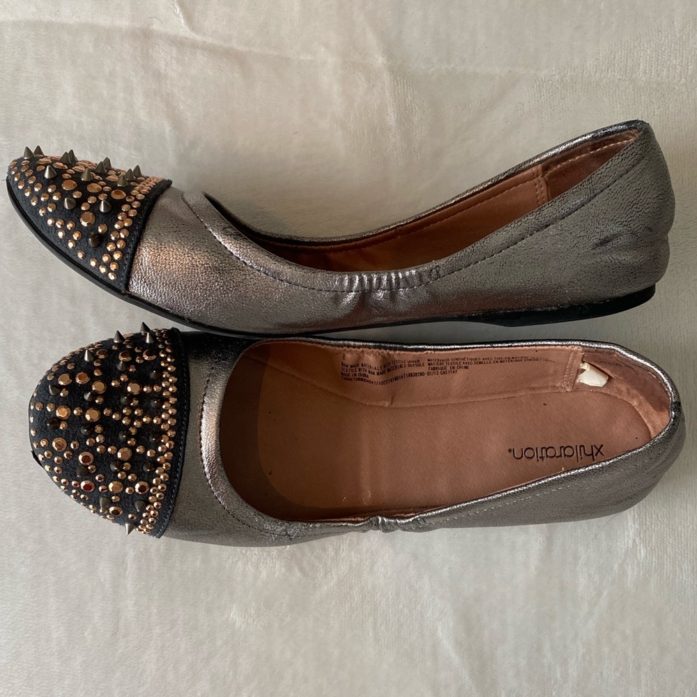🔥3/$20 Metallic flats